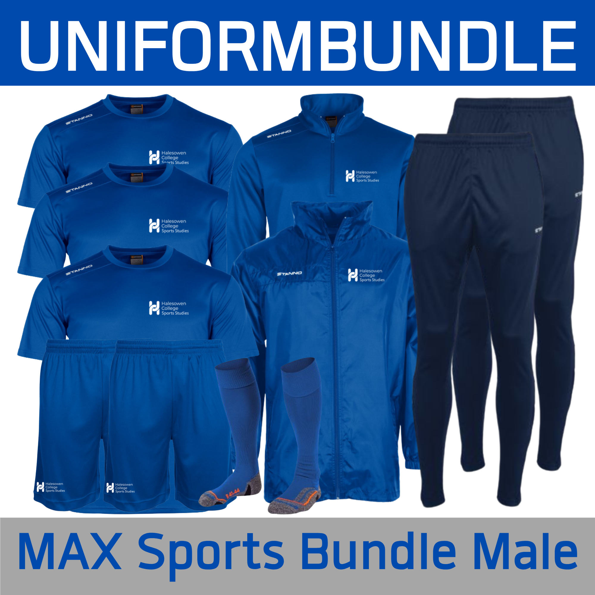 3 T Shirts, 2 Pants, 1 Jacket, 1 Zip Neck 2 shorts & 1 Socks